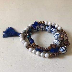 Handmade wrap bracelet